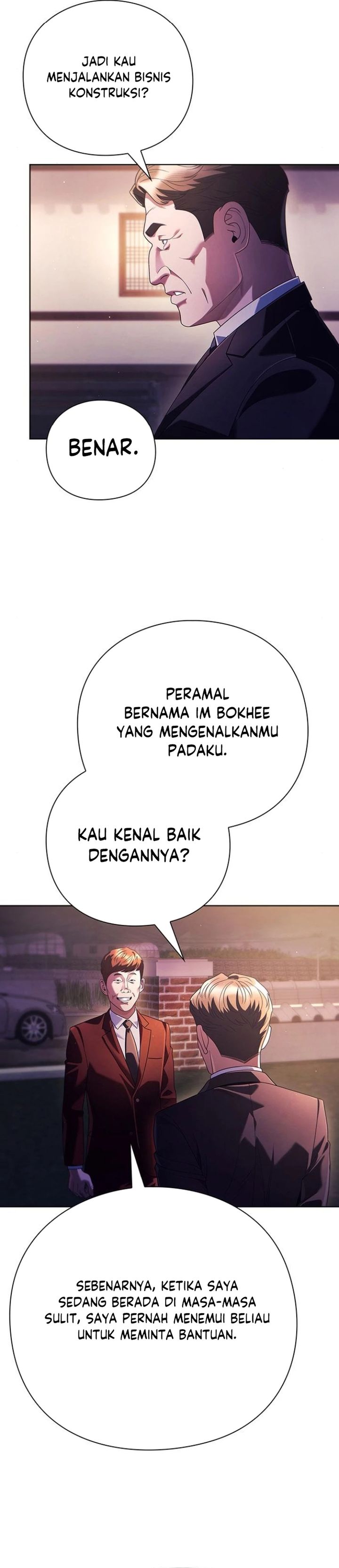 Office Worker Who Sees Fate Chapter 134 Bahasa Indonesia