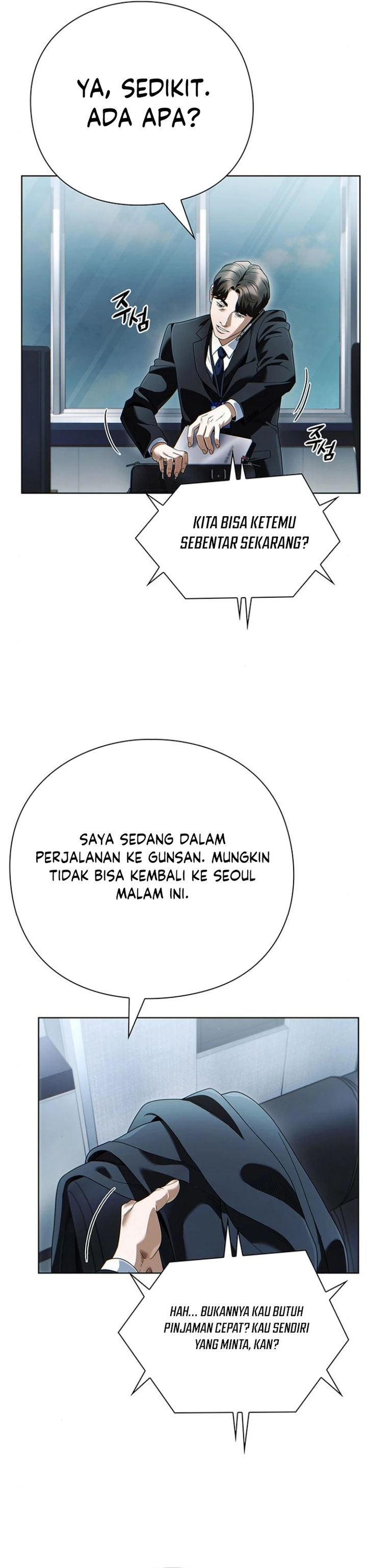 Office Worker Who Sees Fate Chapter 134 Bahasa Indonesia