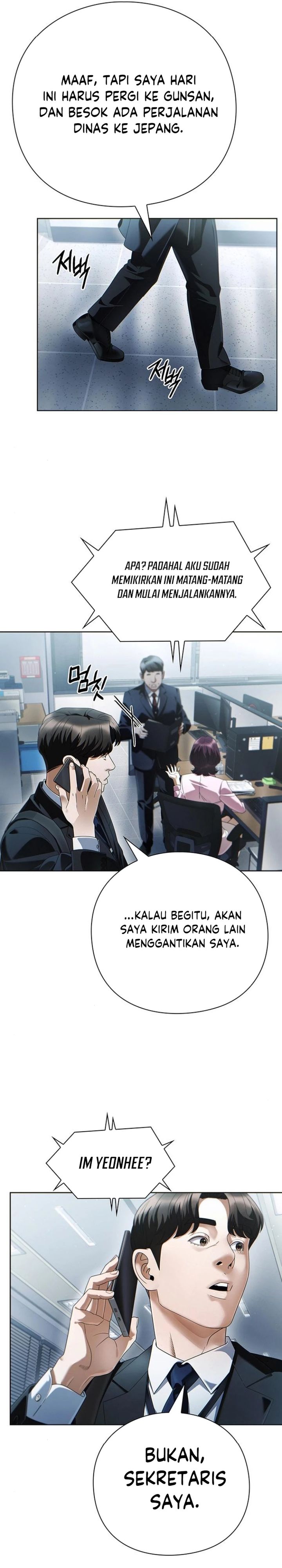 Office Worker Who Sees Fate Chapter 134 Bahasa Indonesia