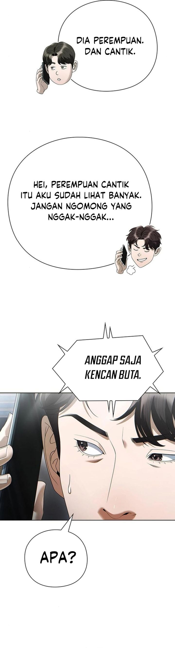 Office Worker Who Sees Fate Chapter 134 Bahasa Indonesia