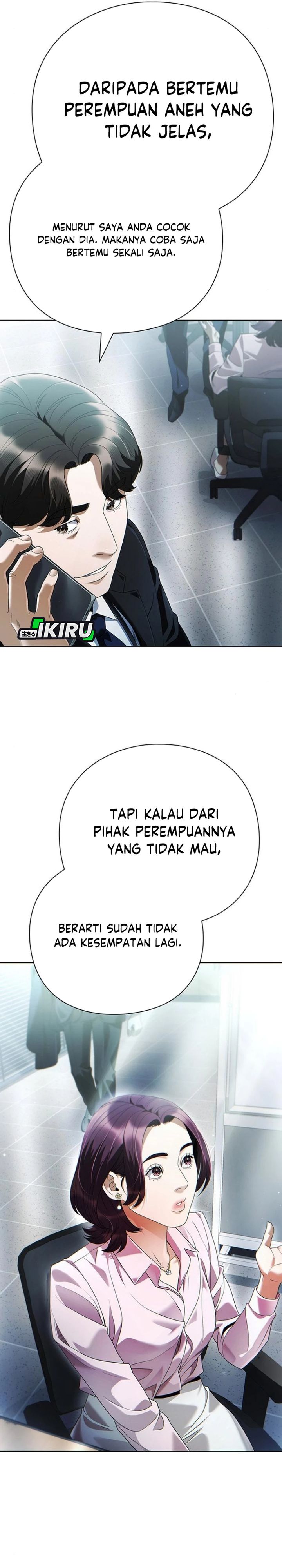 Office Worker Who Sees Fate Chapter 134 Bahasa Indonesia
