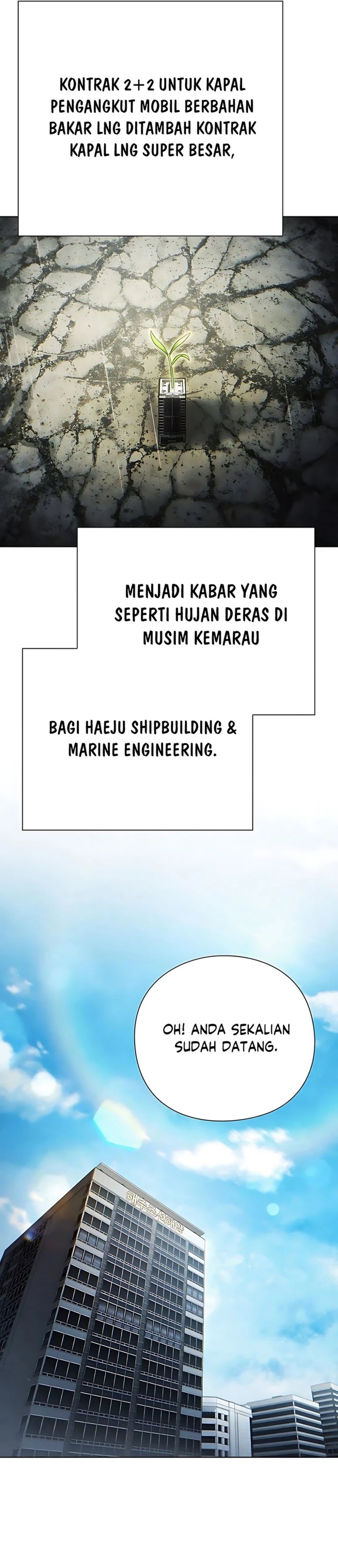 Office Worker Who Sees Fate Chapter 141 Bahasa Indonesia