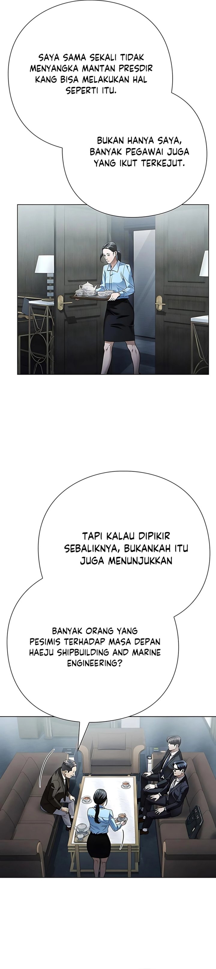 Office Worker Who Sees Fate Chapter 141 Bahasa Indonesia