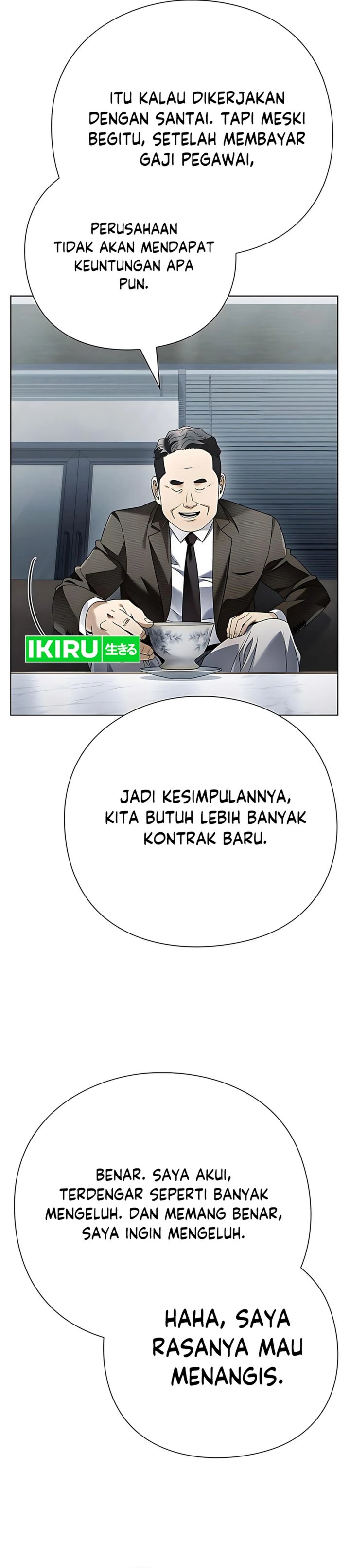 Office Worker Who Sees Fate Chapter 141 Bahasa Indonesia