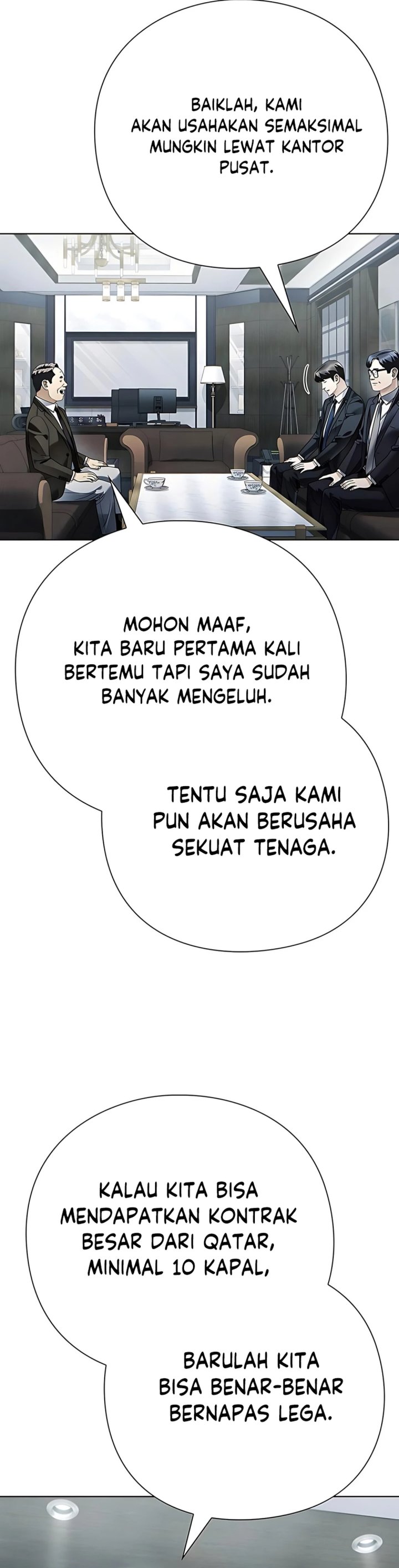 Office Worker Who Sees Fate Chapter 141 Bahasa Indonesia