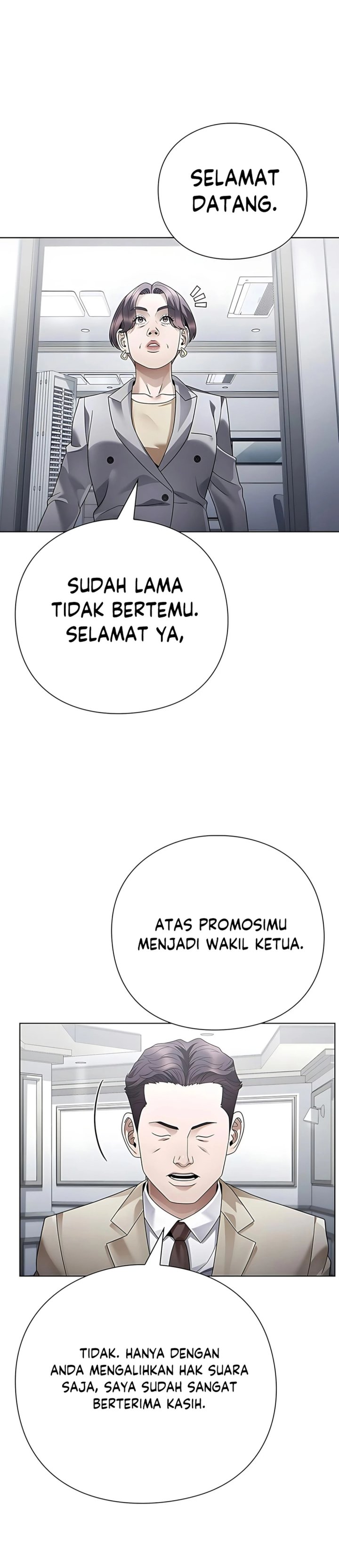 Office Worker Who Sees Fate Chapter 141 Bahasa Indonesia