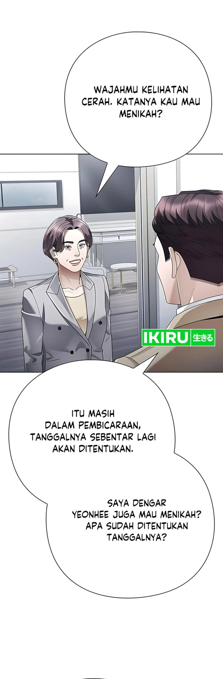 Office Worker Who Sees Fate Chapter 141 Bahasa Indonesia