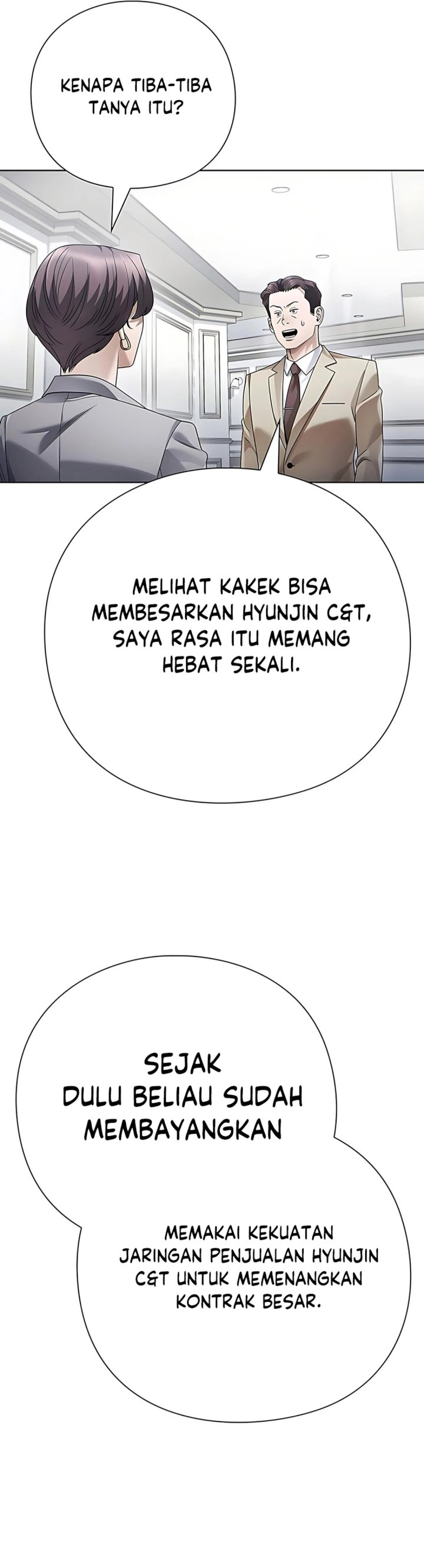 Office Worker Who Sees Fate Chapter 141 Bahasa Indonesia