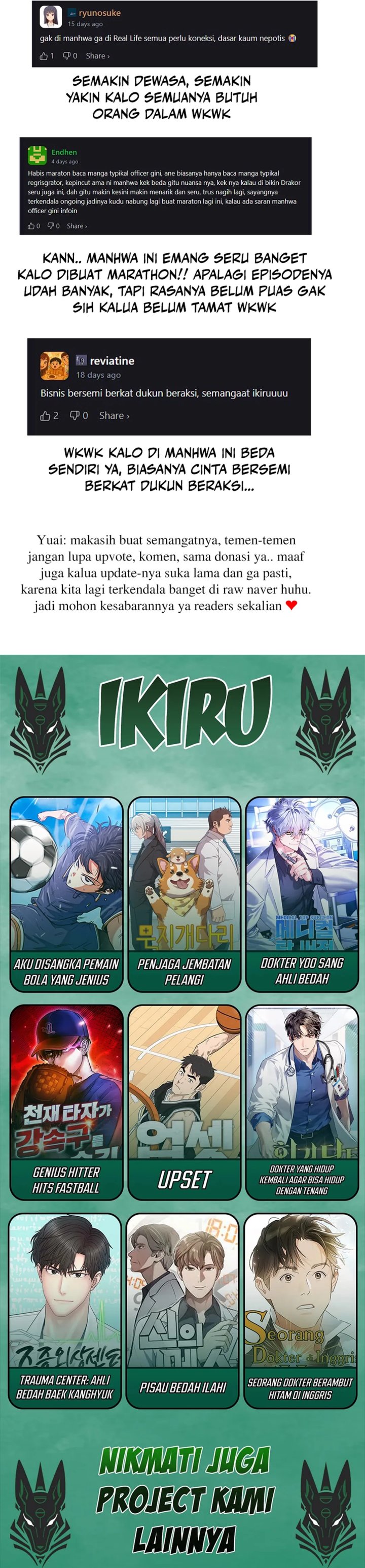 Office Worker Who Sees Fate Chapter 141 Bahasa Indonesia