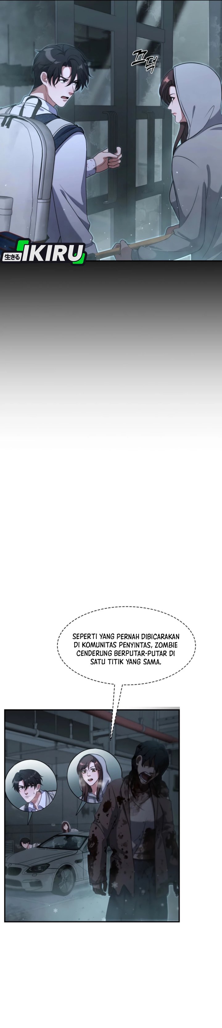 Office Worker in the Ice Age Apocalypse Chapter 13 Bahasa Indonesia