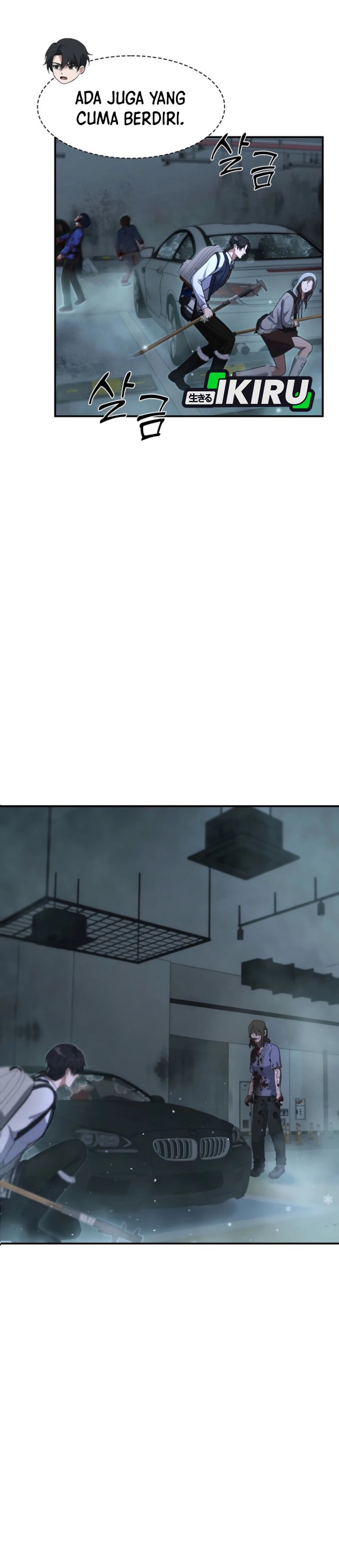 Office Worker in the Ice Age Apocalypse Chapter 13 Bahasa Indonesia