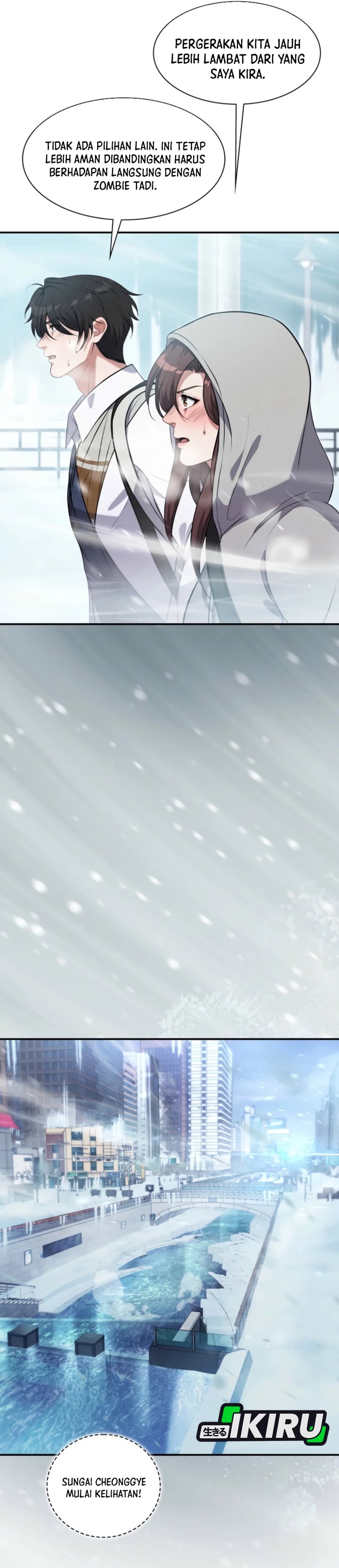 Office Worker in the Ice Age Apocalypse Chapter 13 Bahasa Indonesia