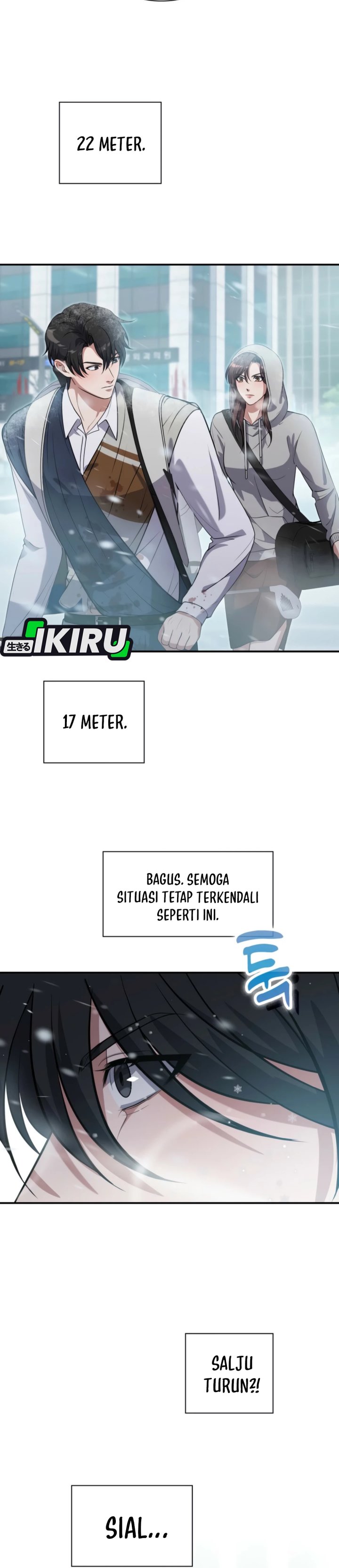 Office Worker in the Ice Age Apocalypse Chapter 13 Bahasa Indonesia