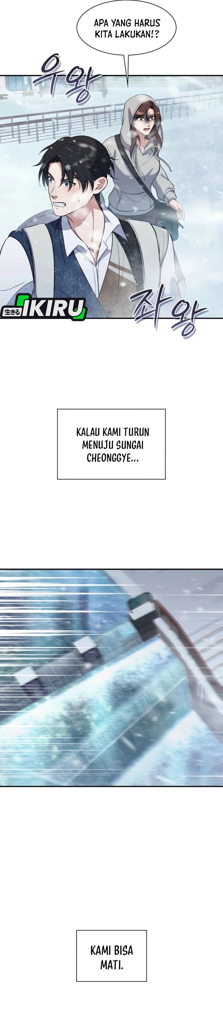 Office Worker in the Ice Age Apocalypse Chapter 13 Bahasa Indonesia
