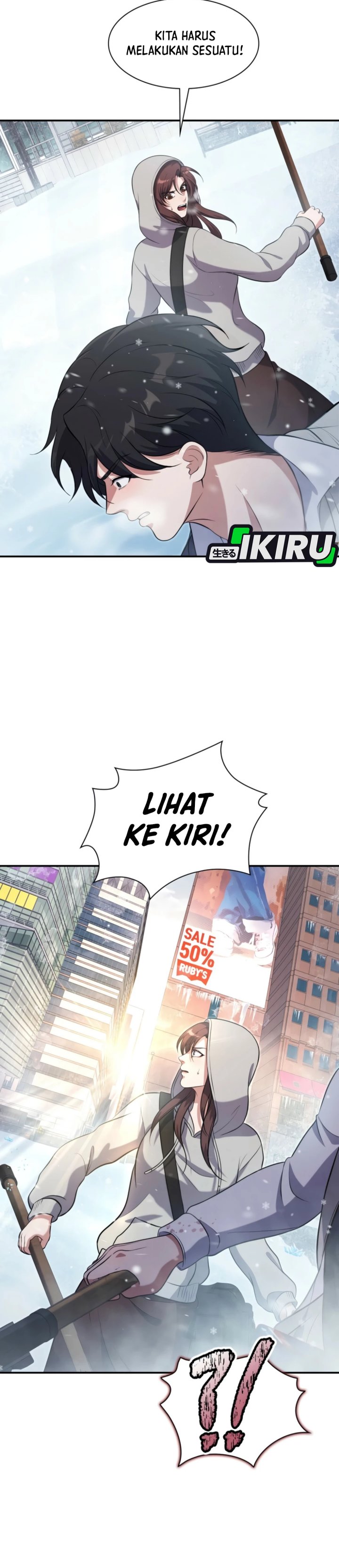 Office Worker in the Ice Age Apocalypse Chapter 13 Bahasa Indonesia