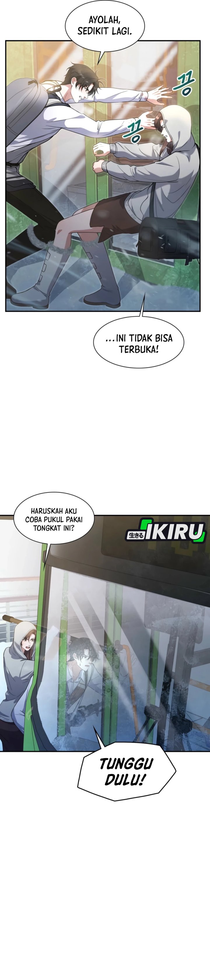 Office Worker in the Ice Age Apocalypse Chapter 13 Bahasa Indonesia