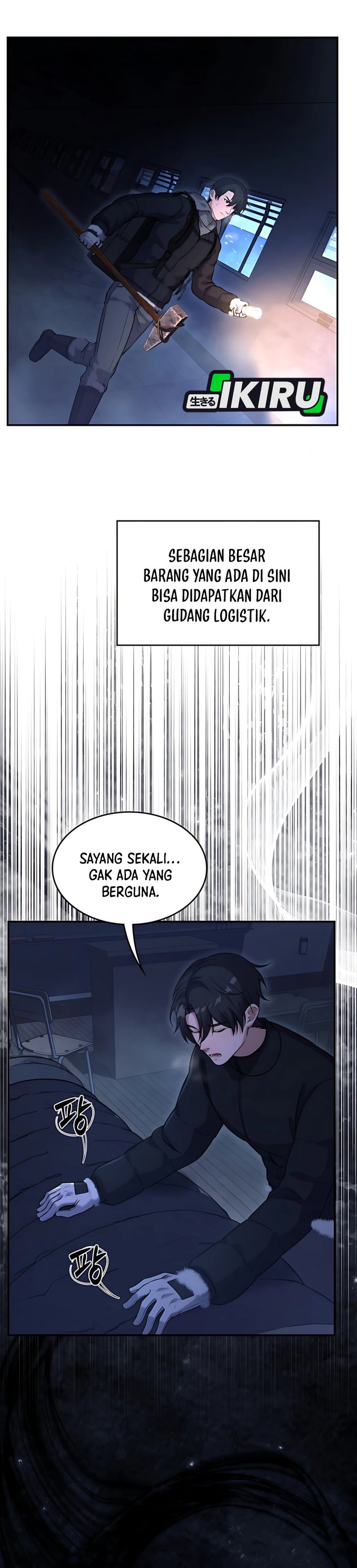 Office Worker in the Ice Age Apocalypse Chapter 26 Bahasa Indonesia