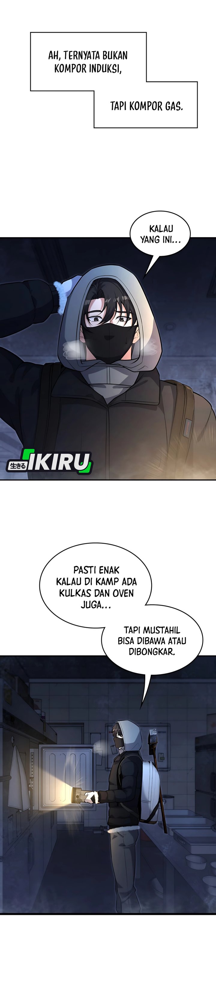 Office Worker in the Ice Age Apocalypse Chapter 26 Bahasa Indonesia