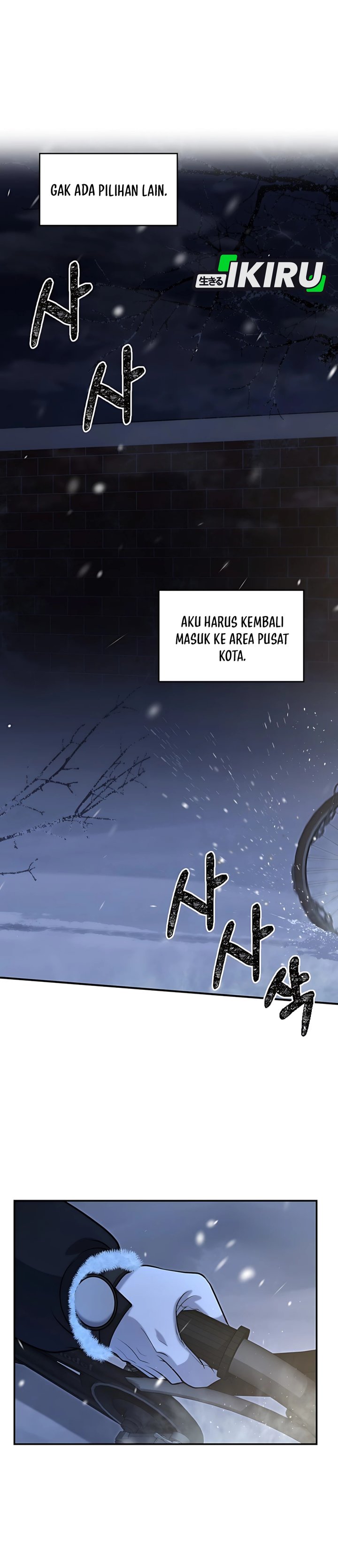 Office Worker in the Ice Age Apocalypse Chapter 26 Bahasa Indonesia