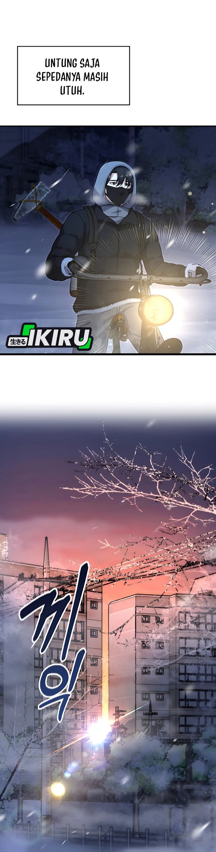 Office Worker in the Ice Age Apocalypse Chapter 26 Bahasa Indonesia