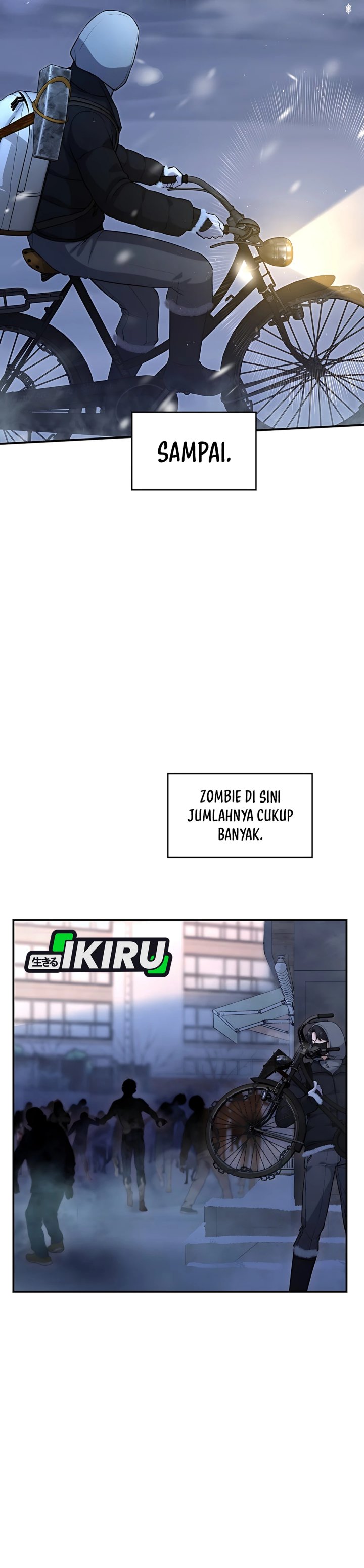 Office Worker in the Ice Age Apocalypse Chapter 26 Bahasa Indonesia