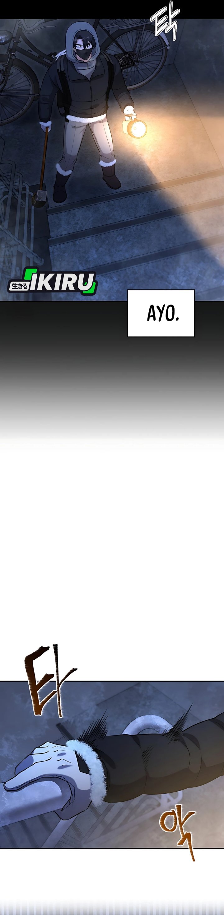 Office Worker in the Ice Age Apocalypse Chapter 26 Bahasa Indonesia