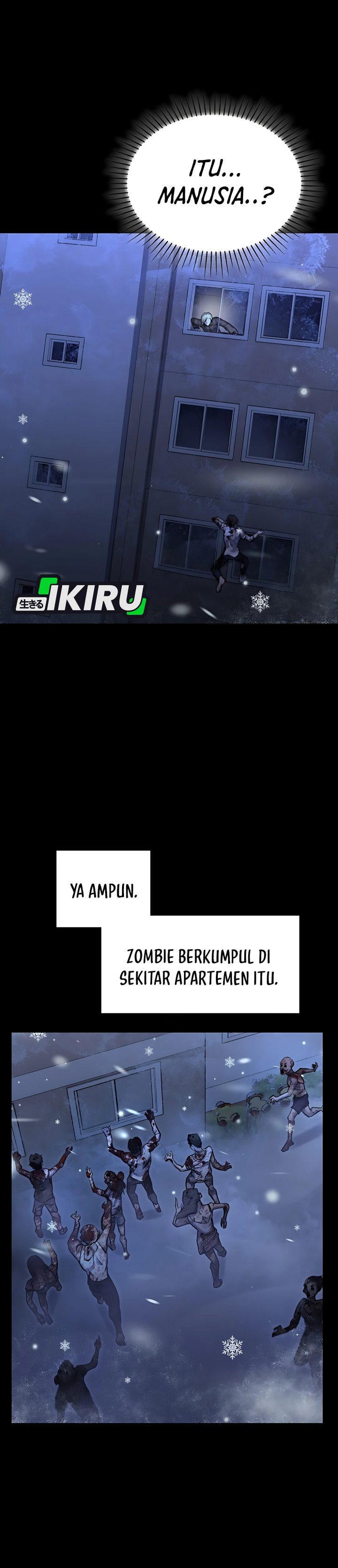 Office Worker in the Ice Age Apocalypse Chapter 26 Bahasa Indonesia