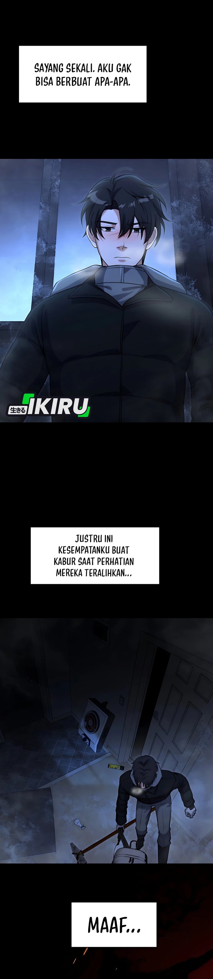 Office Worker in the Ice Age Apocalypse Chapter 26 Bahasa Indonesia