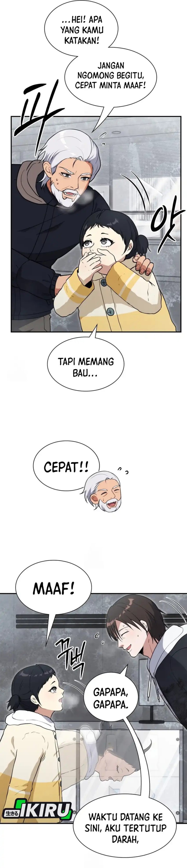 Office Worker in the Ice Age Apocalypse Chapter 38 Bahasa Indonesia