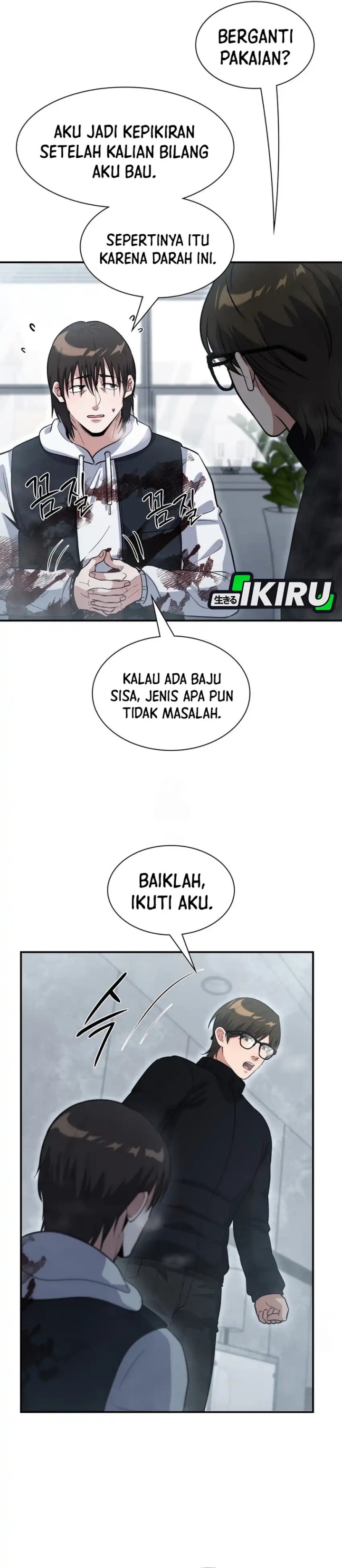 Office Worker in the Ice Age Apocalypse Chapter 38 Bahasa Indonesia