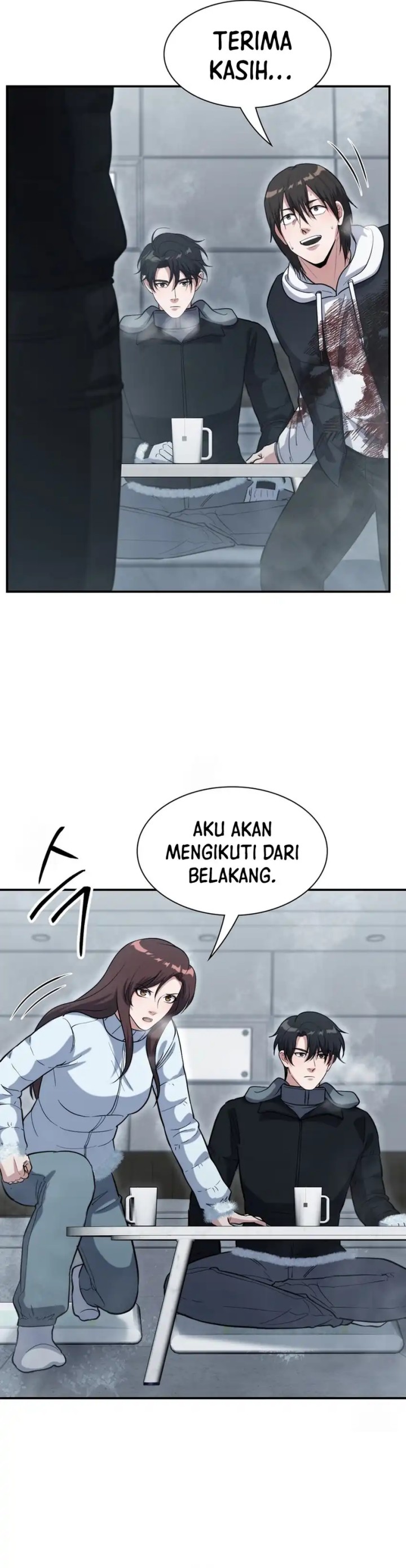 Office Worker in the Ice Age Apocalypse Chapter 38 Bahasa Indonesia