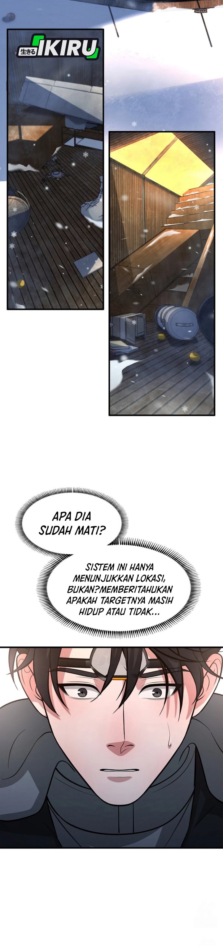 Office Worker in the Ice Age Apocalypse Chapter 40 Bahasa Indonesia