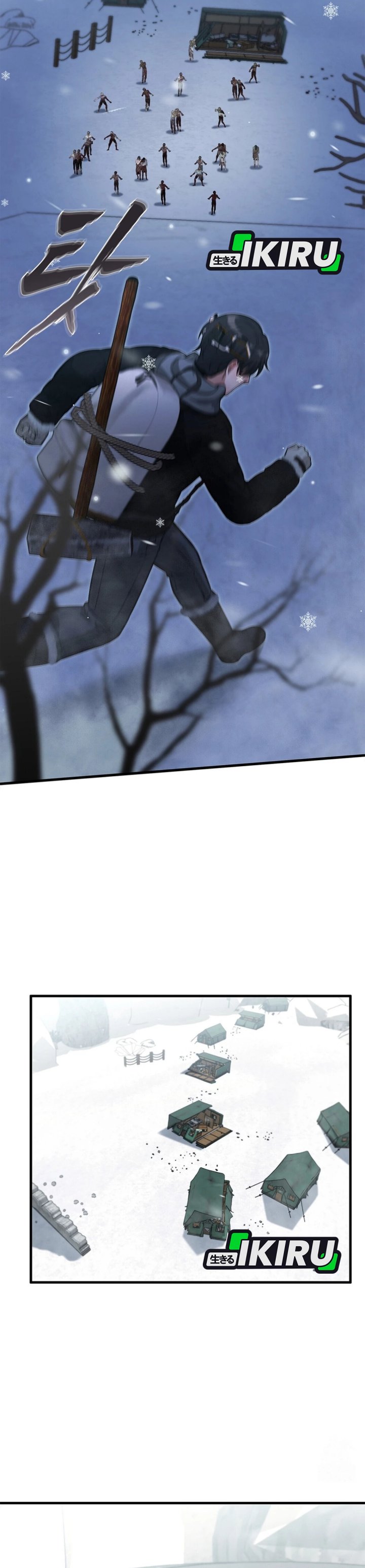 Office Worker in the Ice Age Apocalypse Chapter 40 Bahasa Indonesia