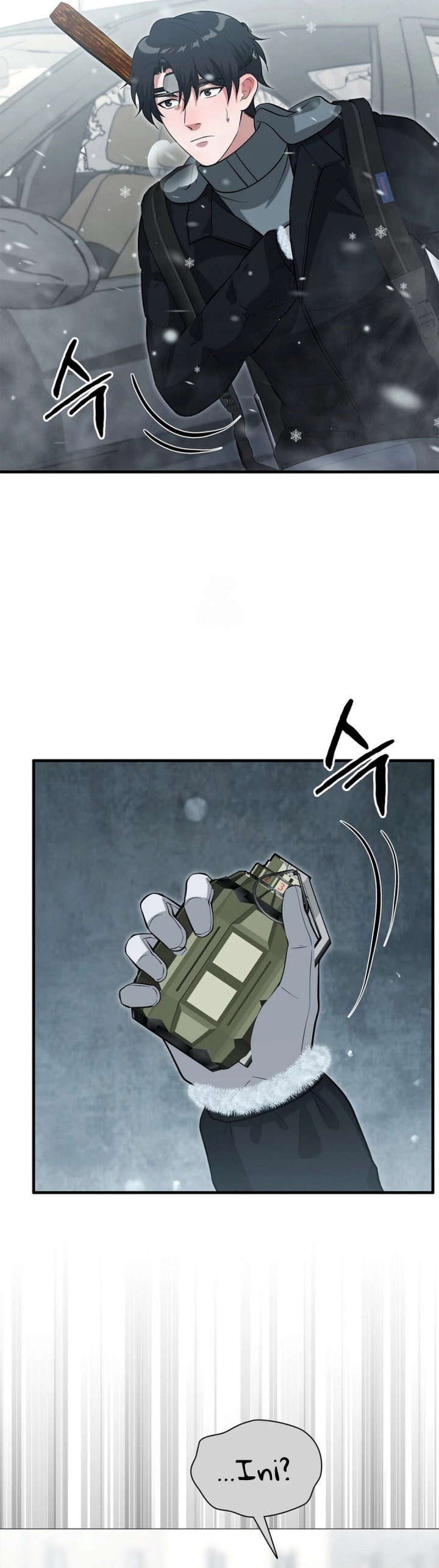 Office Worker in the Ice Age Apocalypse Chapter 40 Bahasa Indonesia