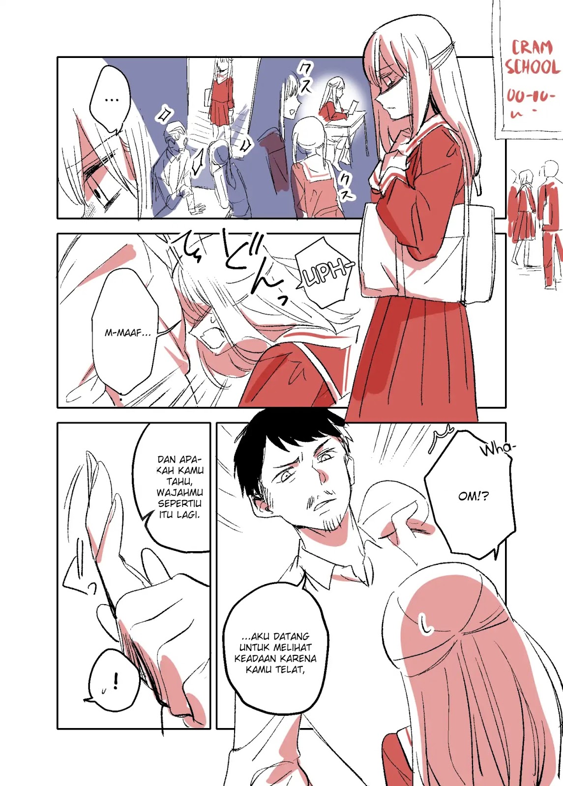 Oji-san ga Joshi●sei ni Warui Koto wo Oshieru (Pre-Serialization) chapter 2