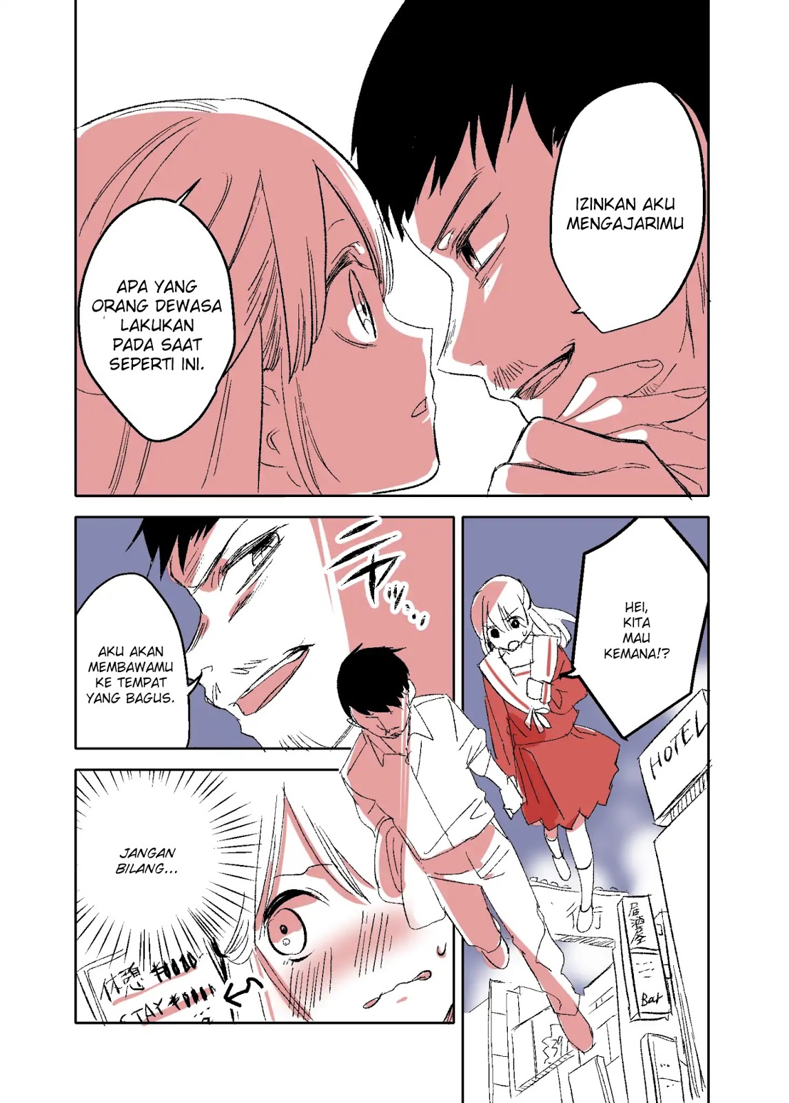 Oji-san ga Joshi●sei ni Warui Koto wo Oshieru (Pre-Serialization) chapter 2
