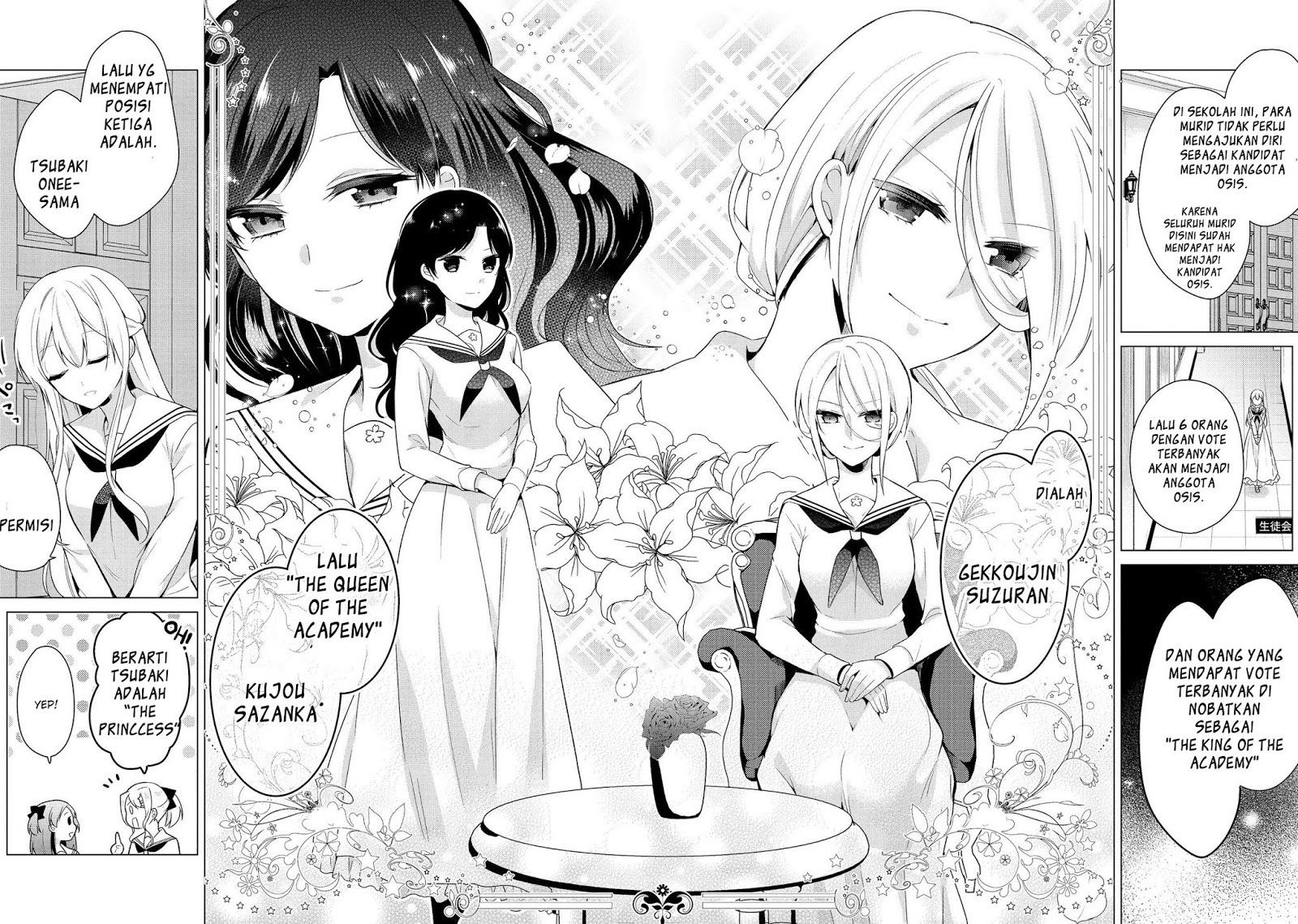 Ojou-sama wa Love Come no Shujinkou ni naritai! Chapter 05 Bahasa Indonesia