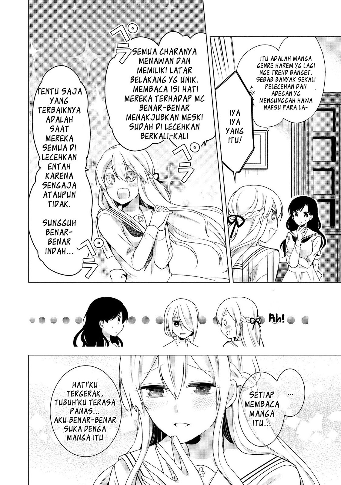 Ojou-sama wa Love Come no Shujinkou ni naritai! Chapter 05 Bahasa Indonesia
