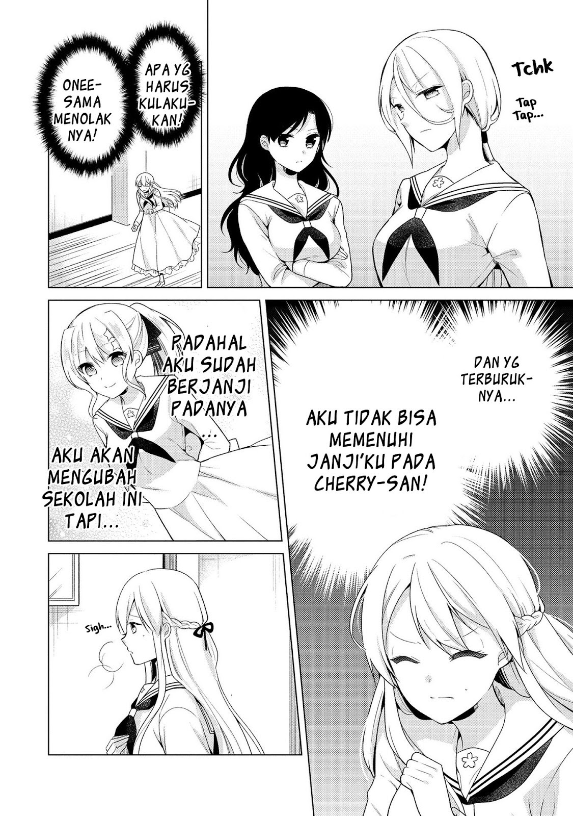 Ojou-sama wa Love Come no Shujinkou ni naritai! Chapter 05 Bahasa Indonesia