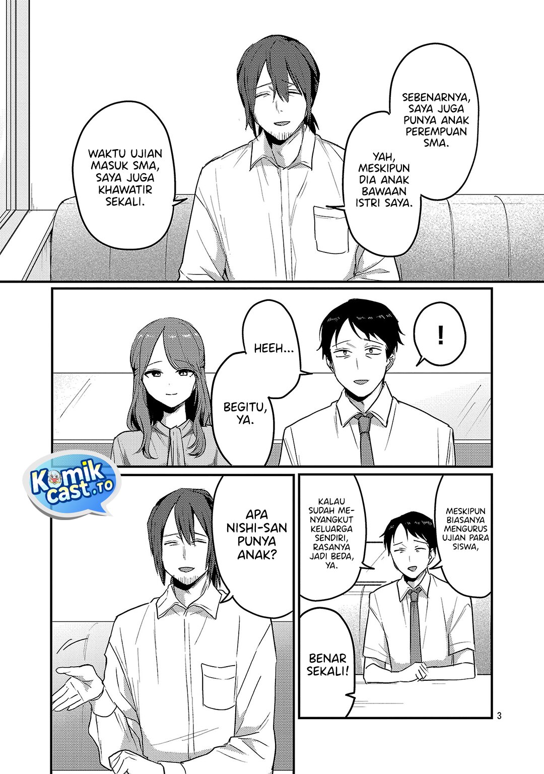 Okaeri, Papa Chapter 33 Bahasa Indonesia