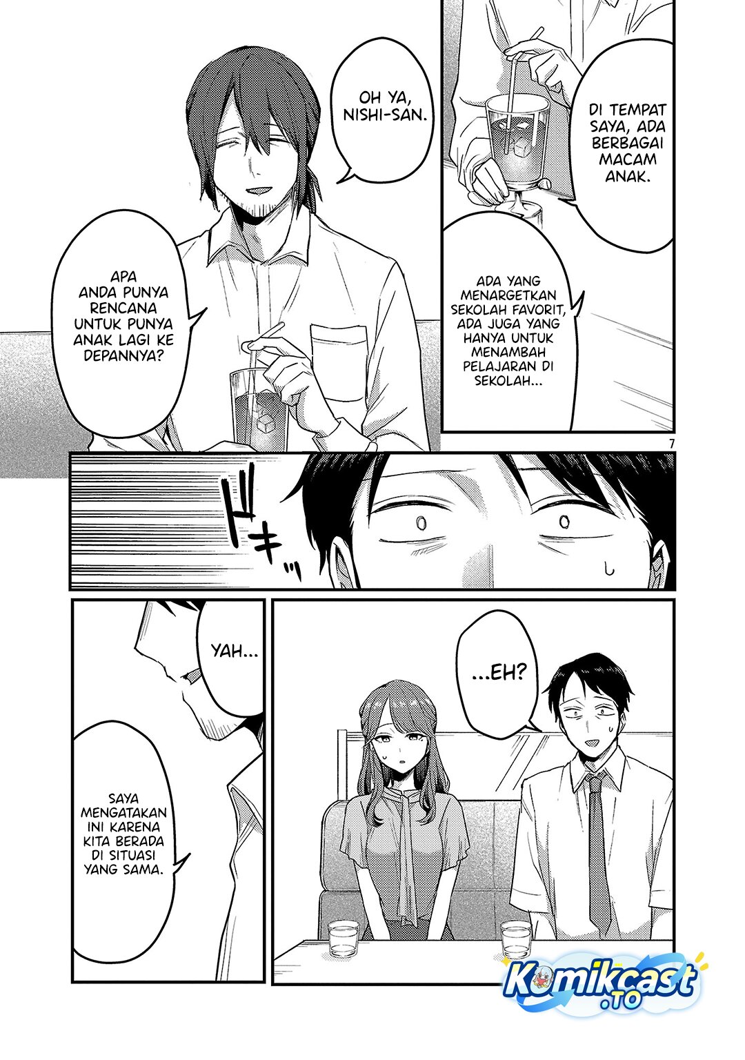 Okaeri, Papa Chapter 33 Bahasa Indonesia