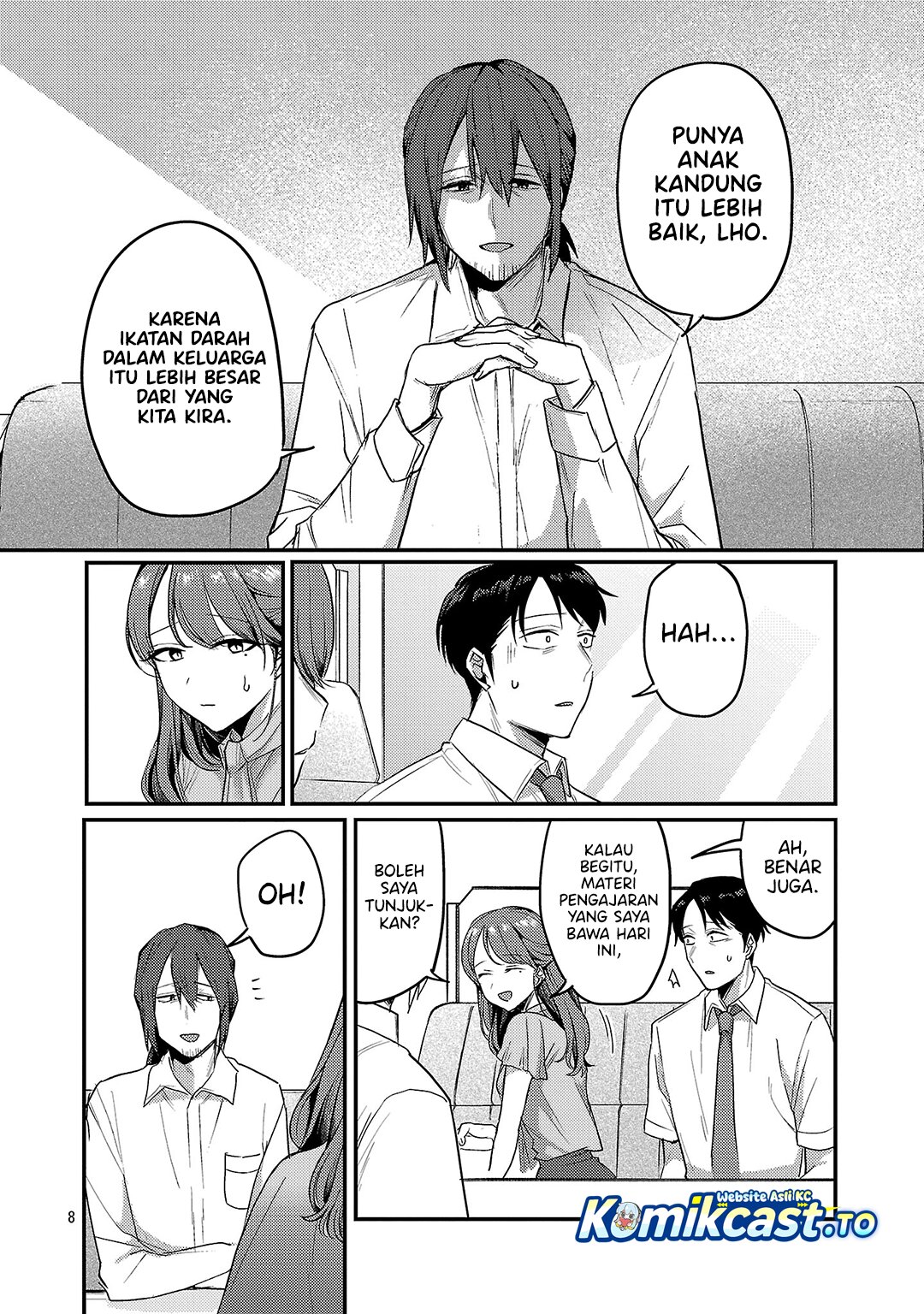 Okaeri, Papa Chapter 33 Bahasa Indonesia