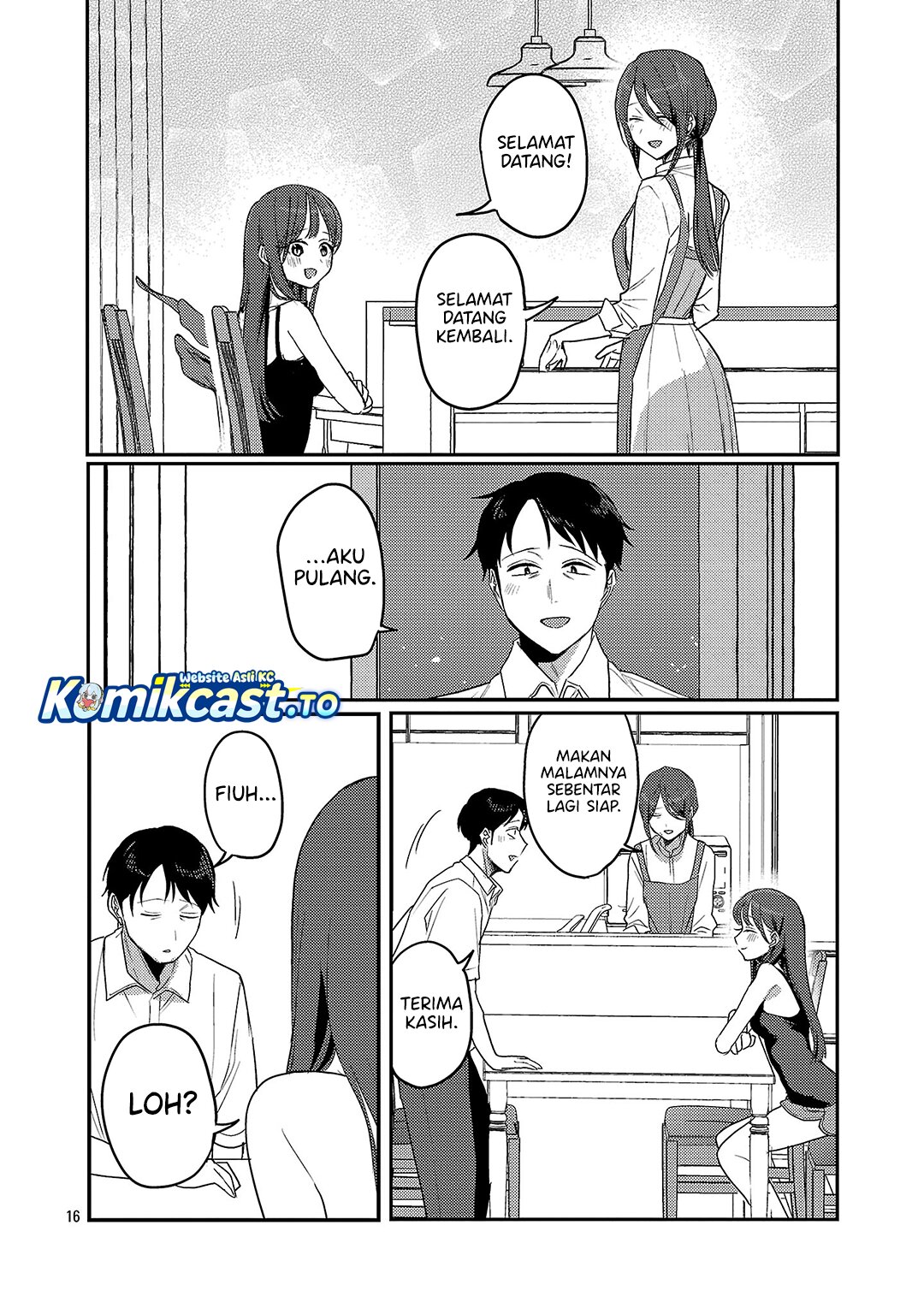 Okaeri, Papa Chapter 33 Bahasa Indonesia