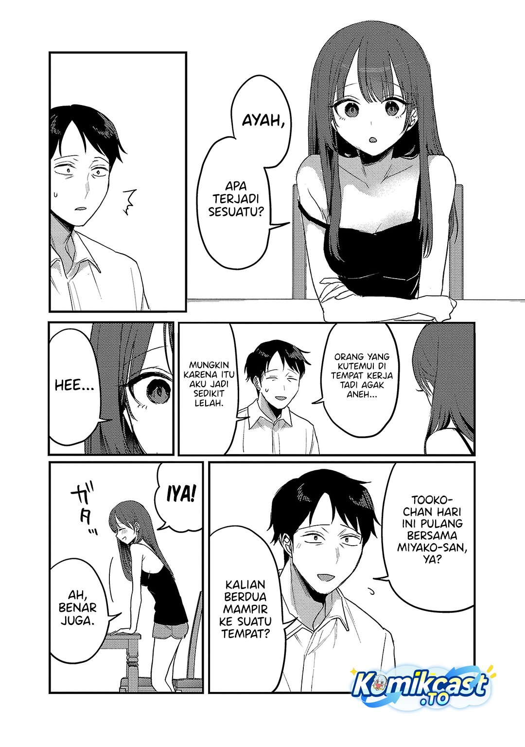 Okaeri, Papa Chapter 33 Bahasa Indonesia