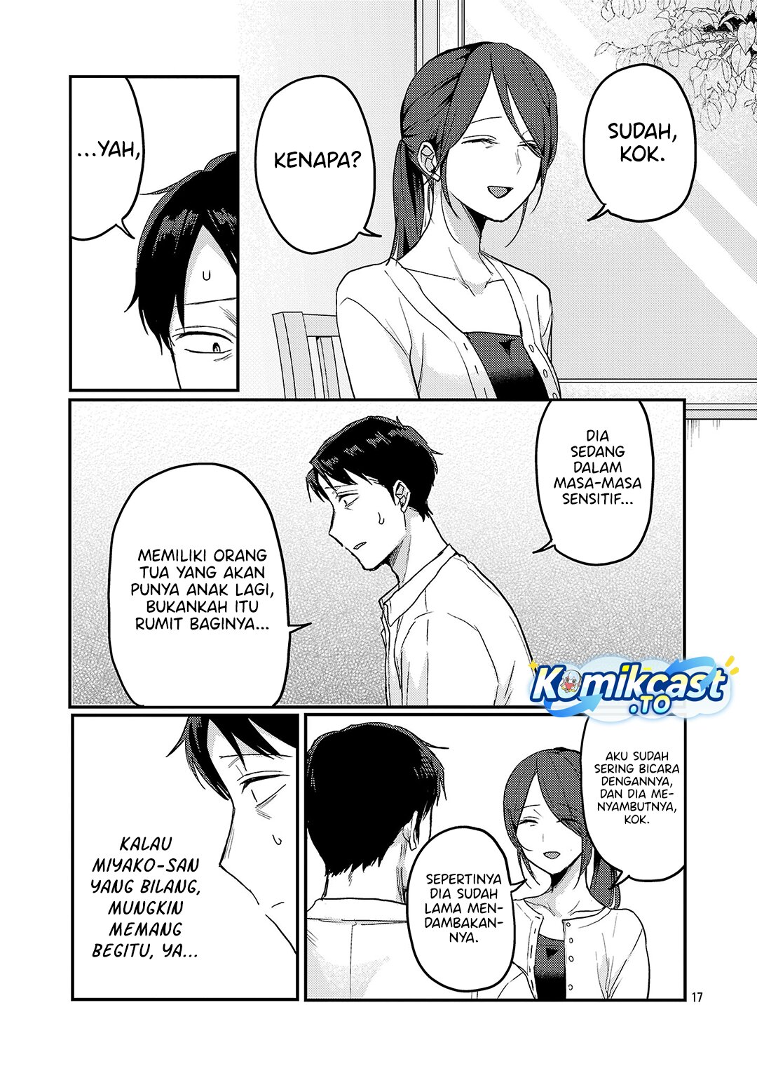 Okaeri, Papa Chapter 34 Bahasa Indonesia