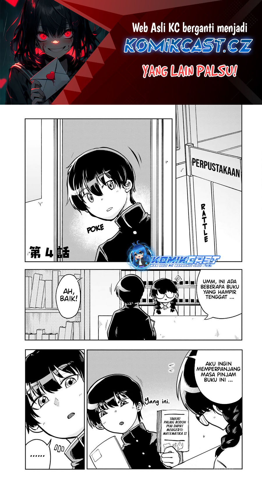 Okitsune Gal Katabami-san Chapter 04 Bahasa Indonesia