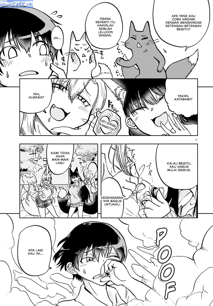 Okitsune Gal Katabami-san Chapter 10 Bahasa Indonesia