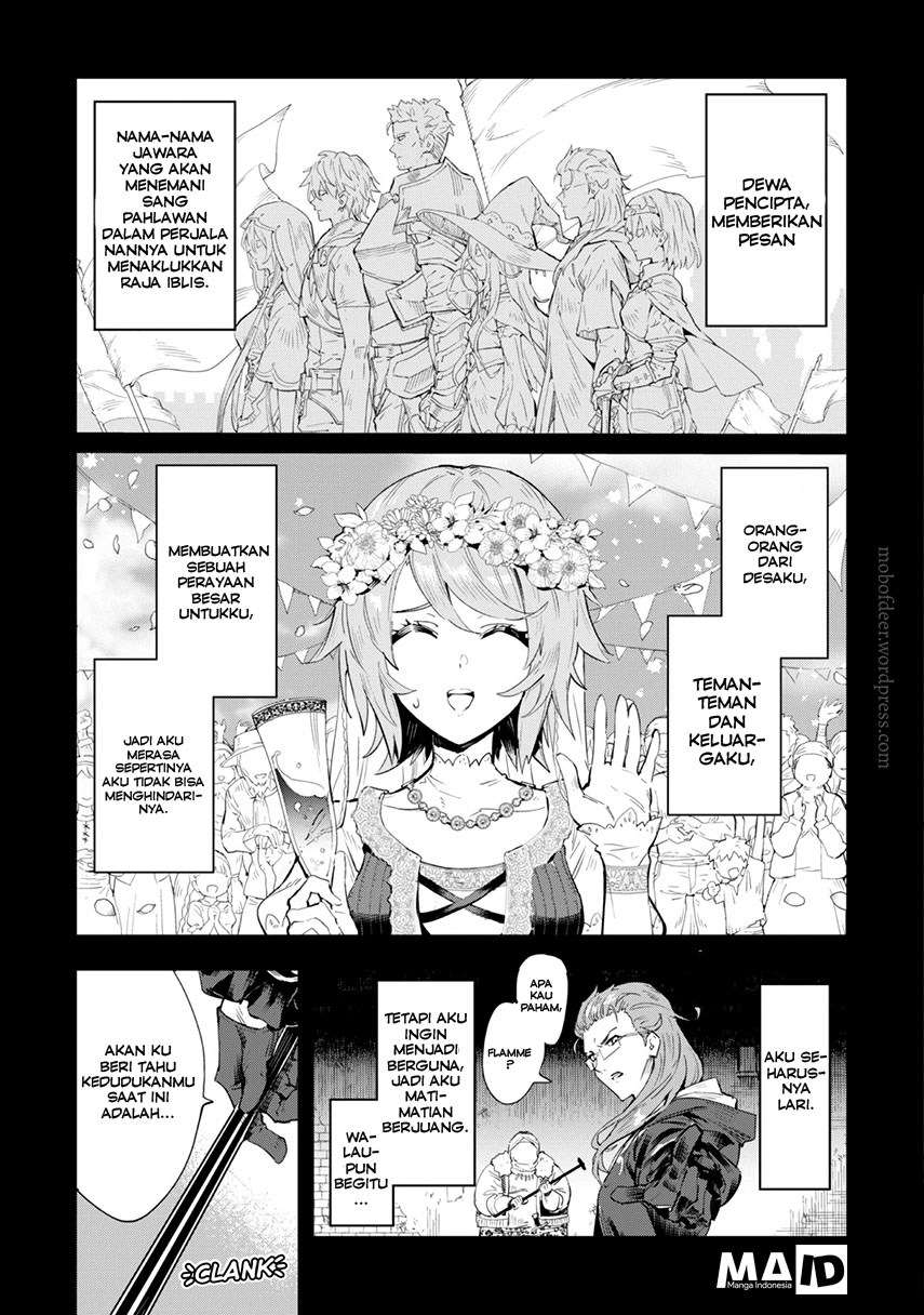 Omae Gotoki ga Maou ni Kateru to Omou na to Yuusha Party wo Tsuihou Sareta node Outo de Kimama ni Kurashitai Chapter 01 Bahasa Indonesia