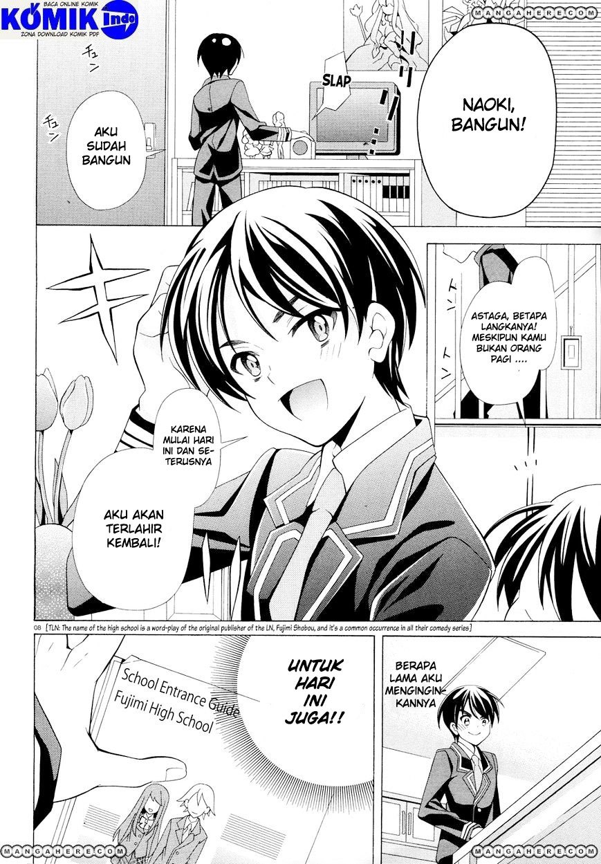 Omae o Otaku ni Shiteyaru kara, Ore o Riajuu ni Shitekure! chapter 1