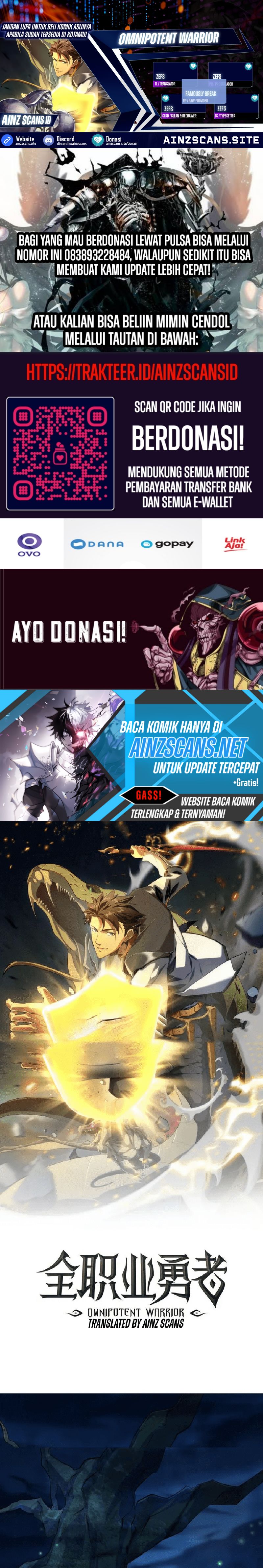 Omnipotent Warrior Chapter 20 Bahasa Indonesia